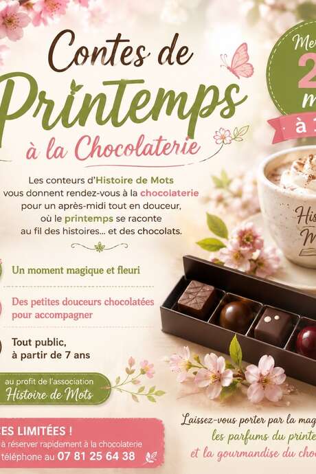 Contes de Printemps à la Chocolaterie
