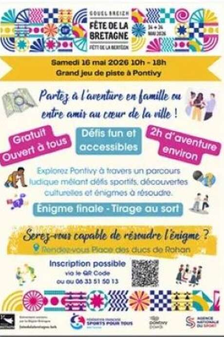 Fête de la Bretagne : Grand Jeu de Piste à Pontivy