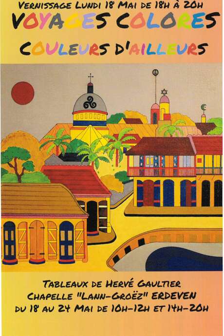 Exposition de peintures d'Hervé Gaultier
