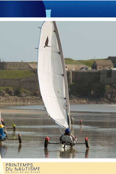Baptêmes de char à voile avec Nature School