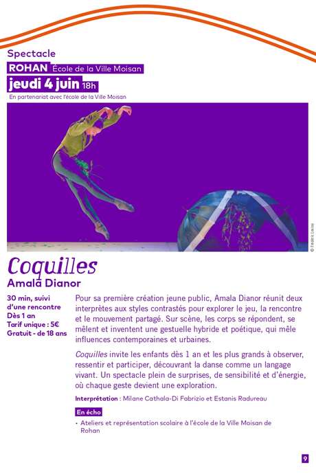 Coquilles - Festival Nomadanse