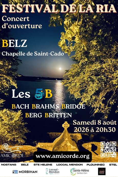 Festival de la Ria - Les 5 B : Bach, Brahms, Bridge, Berg, Britten