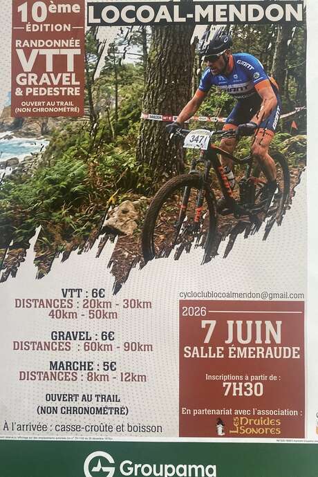 Rando VTT Gravel et pédestre