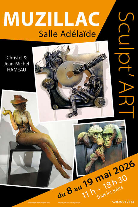 SCULPTURES SCULP'TOILES et SCULP'TAGS