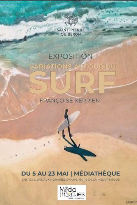 Exposition de peinture : Françoise Kerrien – Variations autour du surf
