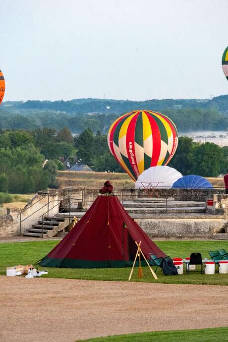 Bivouac « Une nuit au jardin » au château royal d'Amboise