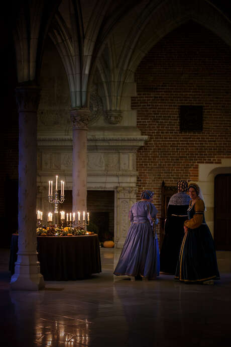 Balades nocturnes aux chandelles au château royal d'Amboise