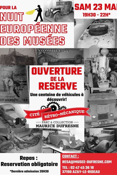 Nuit Européenne des Musées: Ouverture Exceptionnelle de la Réserve