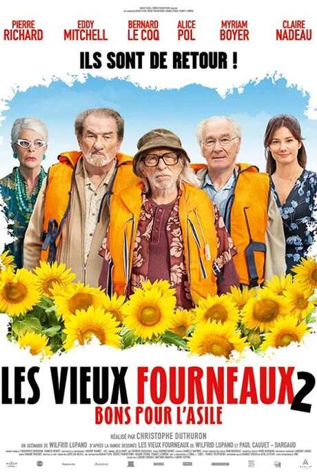 Ciné plein air – Les Vieux Fourneaux 2