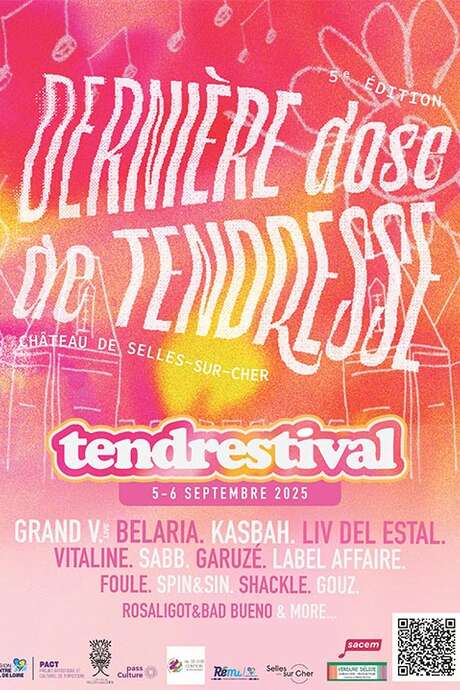 Tendrestival - Festival Electro au château de Selles-sur-Cher