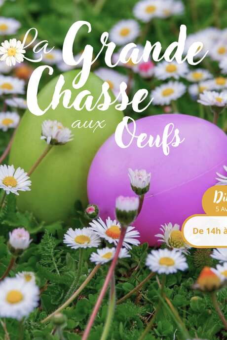Grande chasse aux œufs de Pâques au Domaine de Poulaines