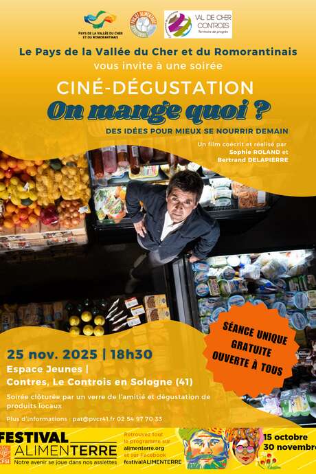 Ciné - Dégustation On mange quoi ?