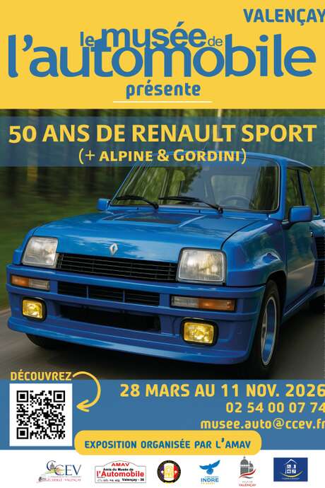 Exposition "Les 50 ans de Renault Sport"