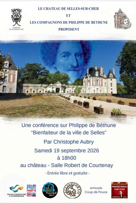 Conférence sur Philippe de Béthune par Christophe Aubry