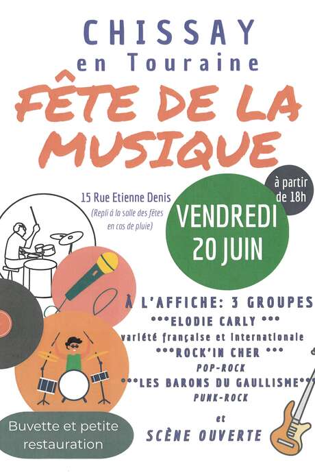 Fête de la musique à Chissay-en-Touaine