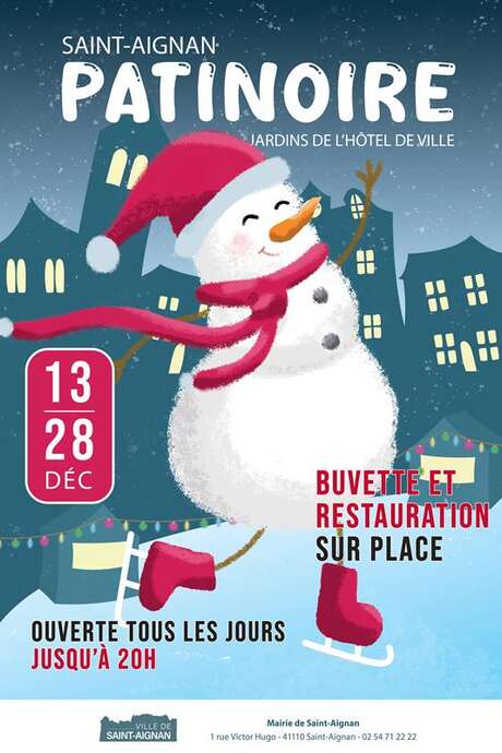 Patinoire à Saint Aignan