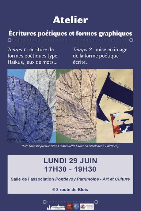 Atelier écritures poétiques et formes graphiques