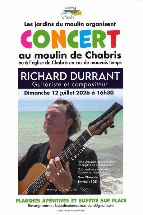 Concert au moulin de Chabris Richard Durrant
