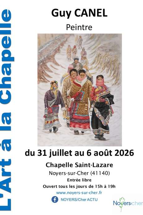 L'Art à la chapelle Exposition Guy Canel