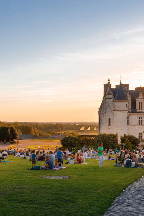 Pique-niques panoramiques au château royal d'Amboise