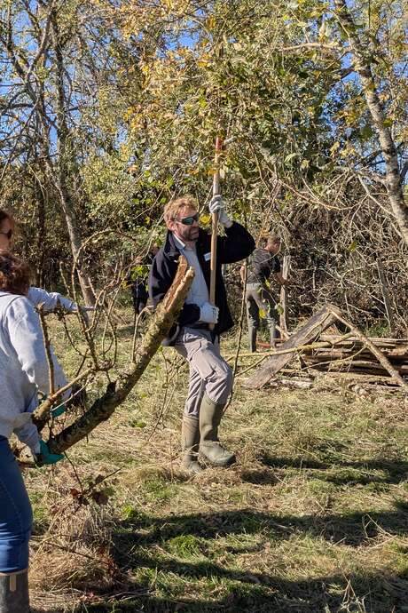 Chantiers d'automne aux Prairies du Fouzon