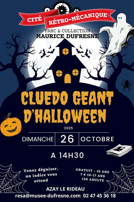 Cluedo Géant Spécial HALLOWEEN