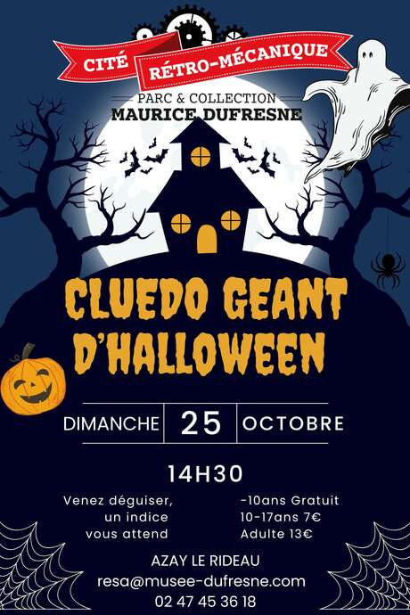 Cluedo Géant Spécial HALLOWEEN