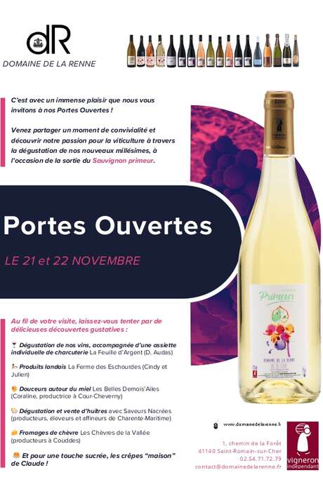Portes ouvertes au Domaine de la Renne