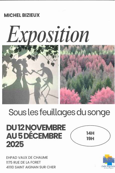 Exposition Michel Bizieux Sous les feuillages du songe