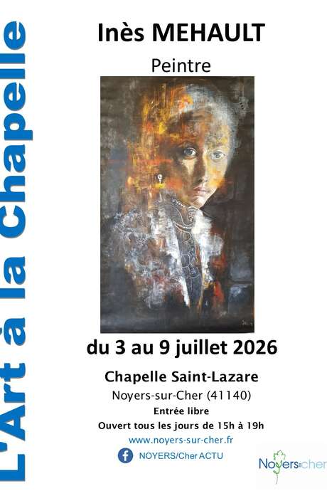 L'Art à la chapelle exposition Inès Mehault