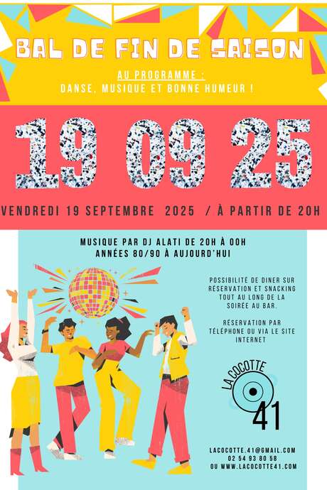 Bal de fin de saison à la Cocotte 41