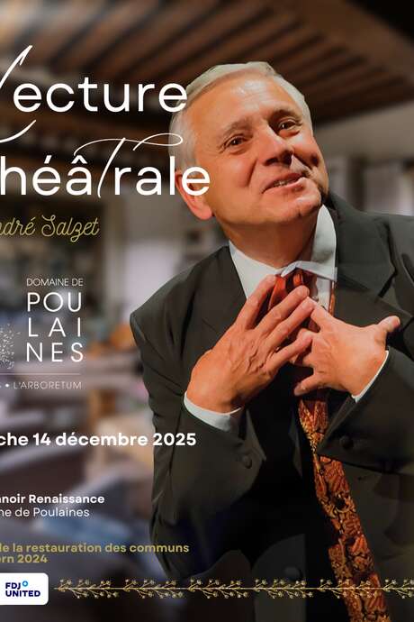 Lecture théâtrale au Domaine de Poulaines