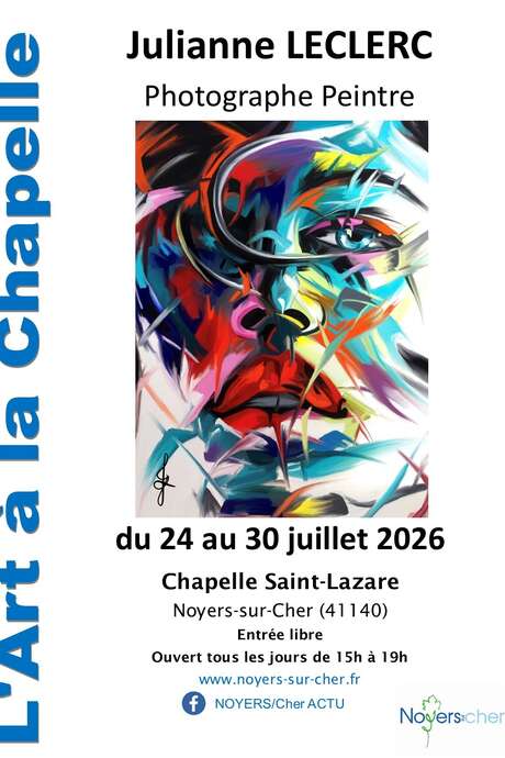 L'Art à la chapelle Exposition Julianne Leclerc