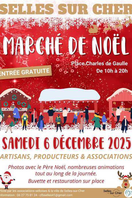 Marché de Noël à Selles-sur-Cher