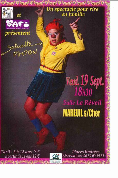 Spectacle Salivette Pimpon