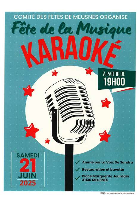Fête de la musique Karaoké