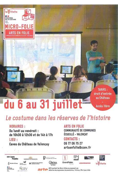 Micro-folie : le costume dans les réserves de l'histoire