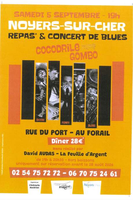 Repas et concert de Blues