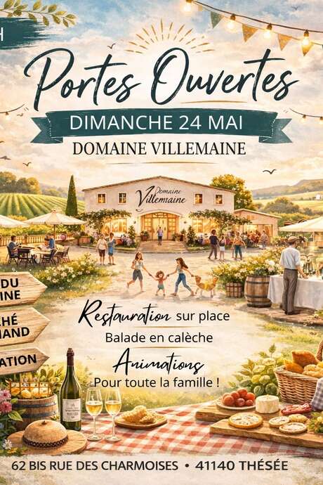 Portes ouvertes au Domaine Villemaine