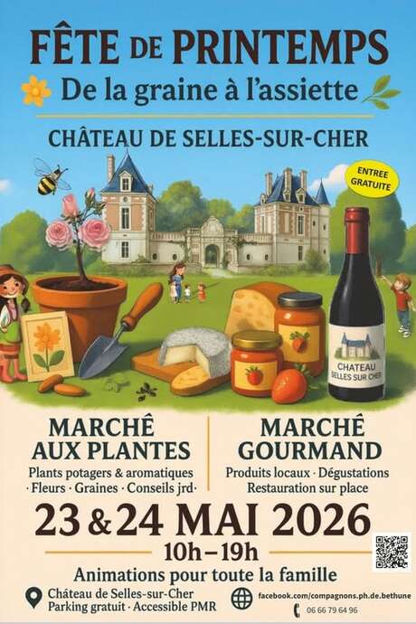 Marché gourmand Marché aux plantes