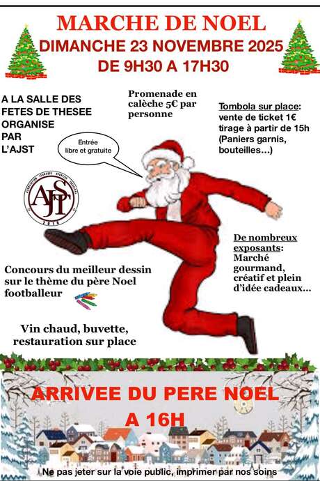Marché de Noël à Thésée