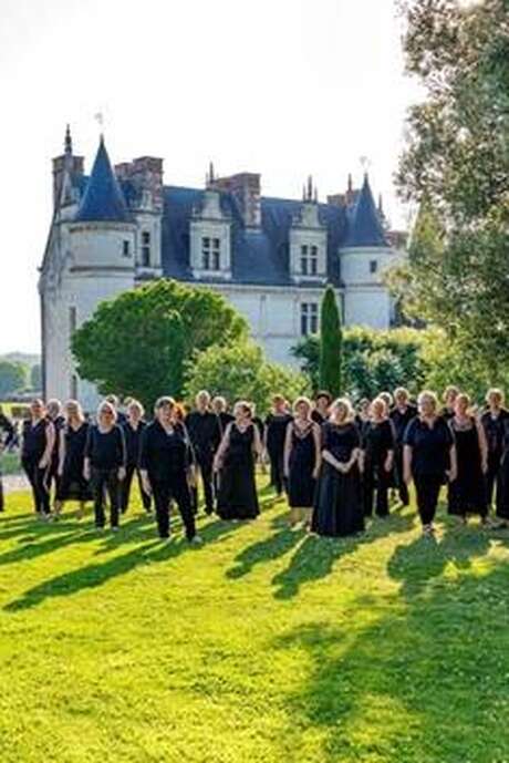 Le Solstice d’Amboise, Choeur de l’ensemble Chanteloire au château royal d'Amboise