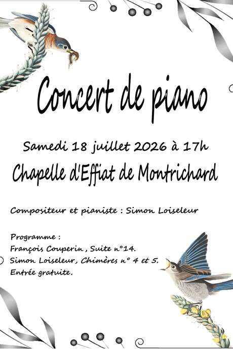Concert de piano