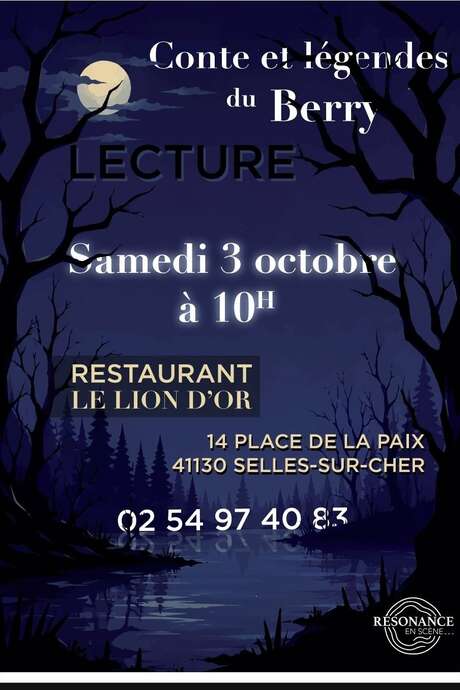 Lecture Conte et légendes du Berry