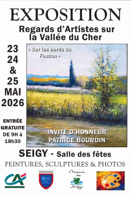 Exposition Regards d'Artistes sur la Vallée du Cher