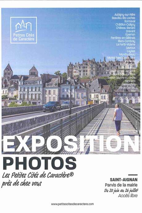 Exposition photos Les petites cités de caractère près de chez vous