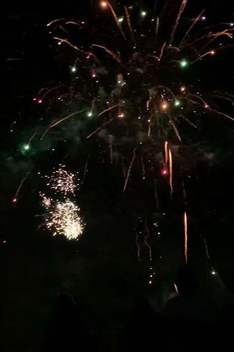 Feu d'artifice à Sassay