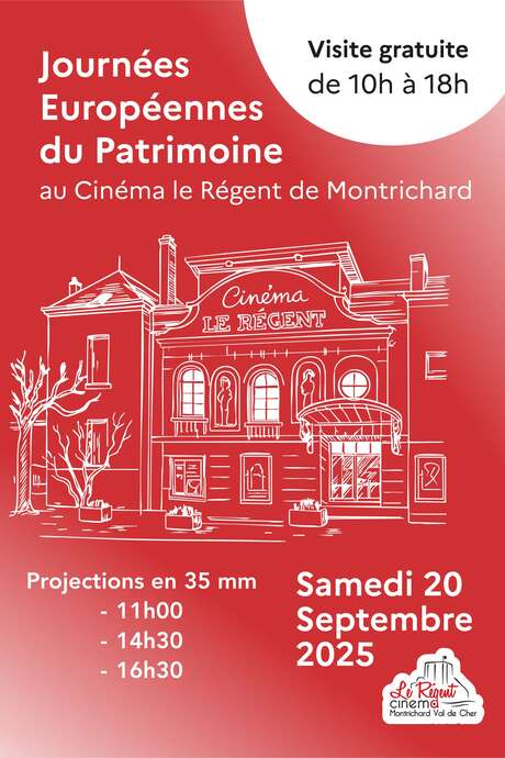Journées  européennes du Patrimoine au cinéma Le Régent à Montrichard