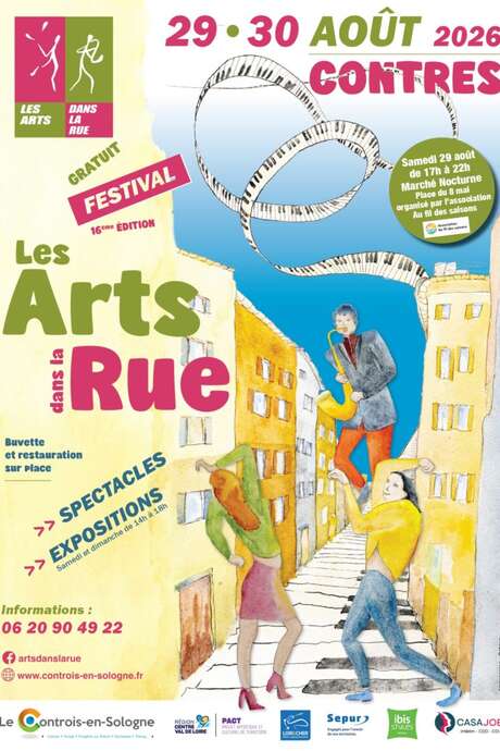 Festival "Les Arts dans la rue" à Contres