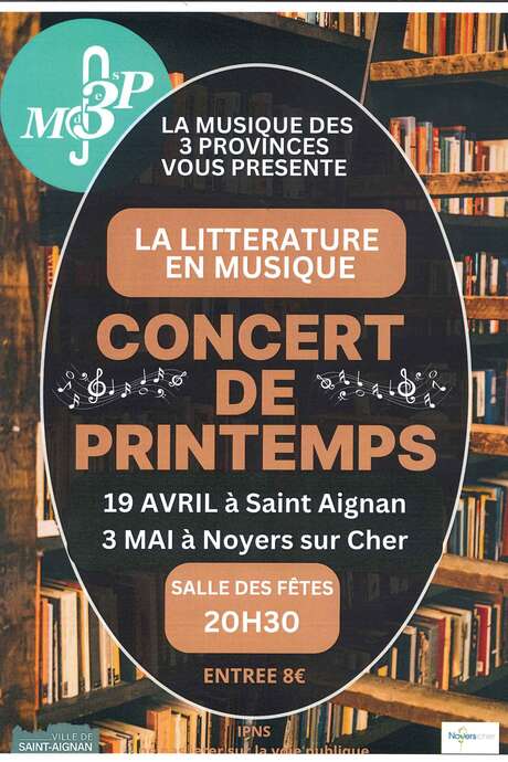 Concert de printemps par La musique des 3 provinces